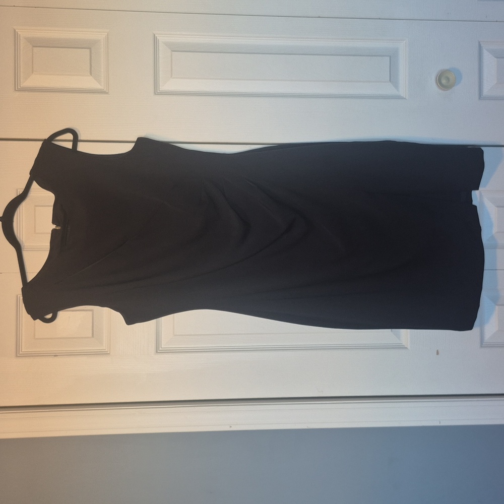Le Chateau Black Midi Dress
